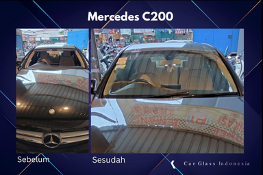 Kaca Depan Mercedes C200